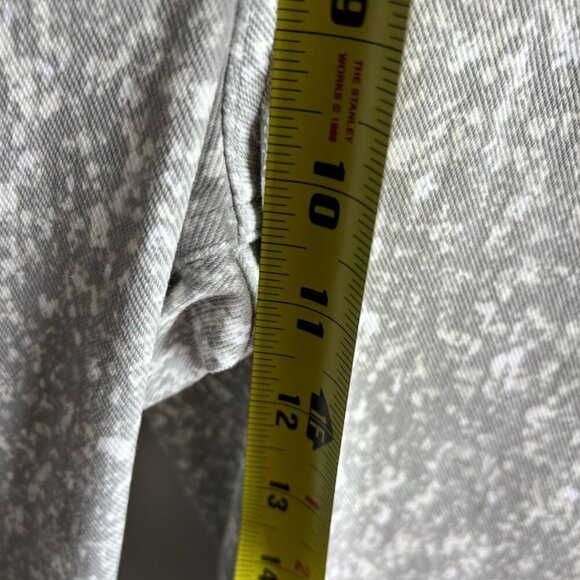 Spanx Womens Speckled Ankle Two Back Front Pocket Leggings Gray Size Medium - Picture 3 of 12